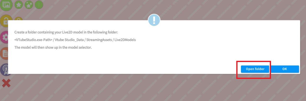 Explication comment importer le modèle dans VTube Studio
