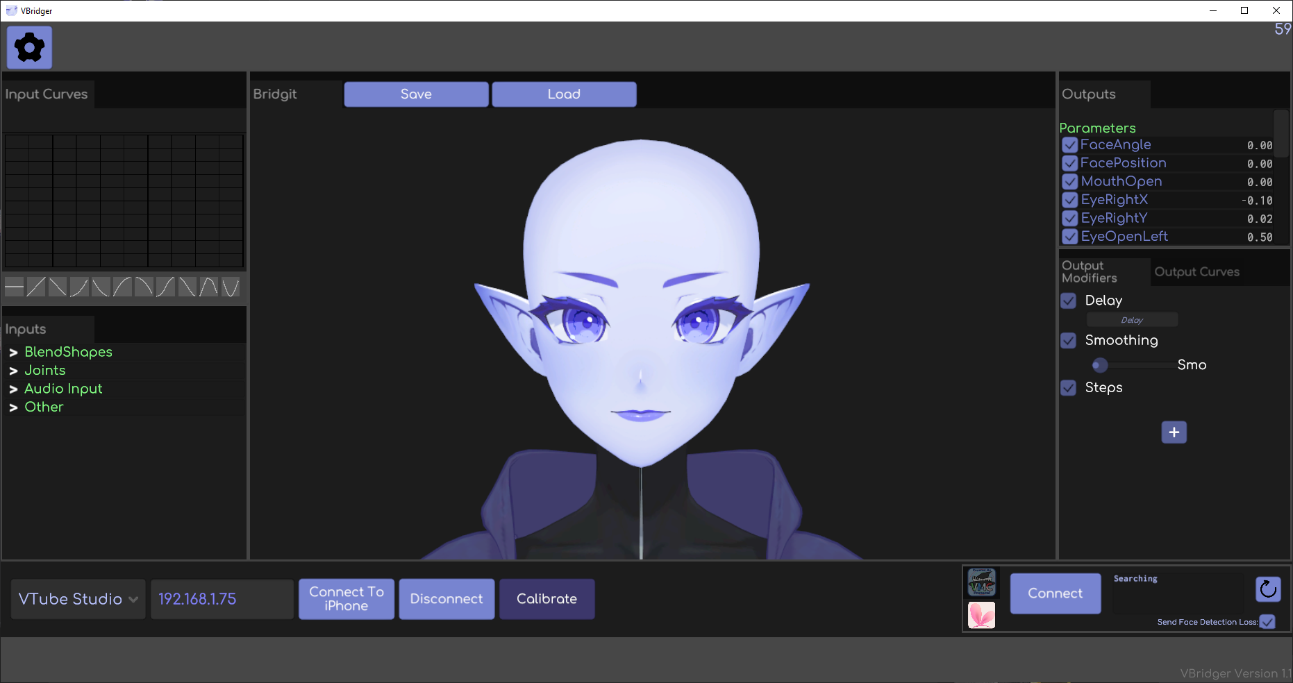 Insérer adresse IP VBridger