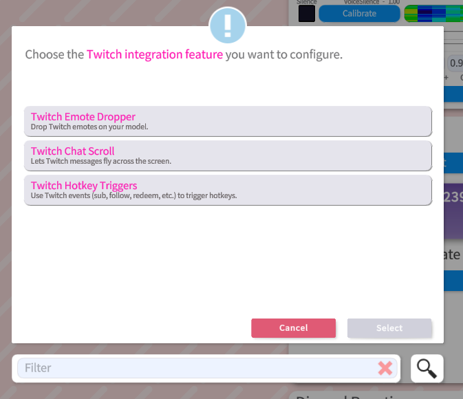 Les paramètres généraux de VTube Studio